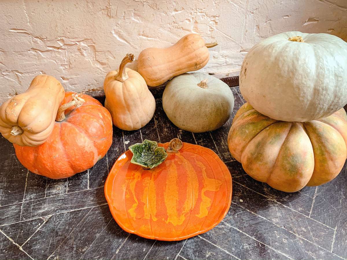 Тыквенная тарелка фото 2