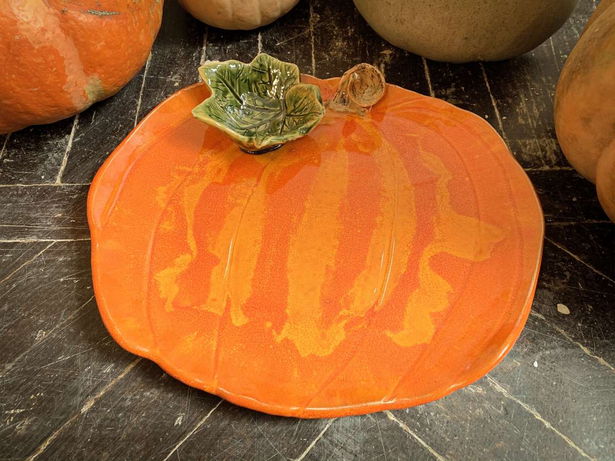 Тыквенная тарелка фото 4