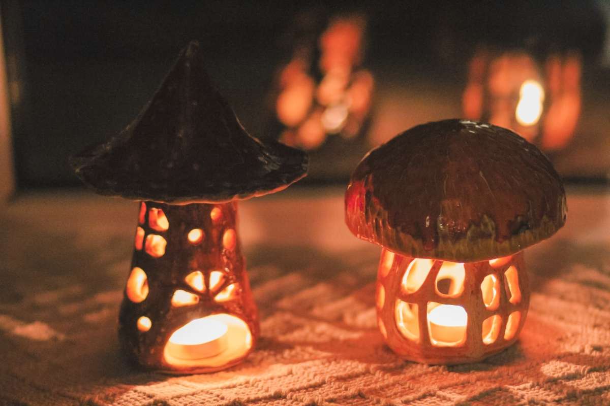 Подсвечник-гриб фото 4