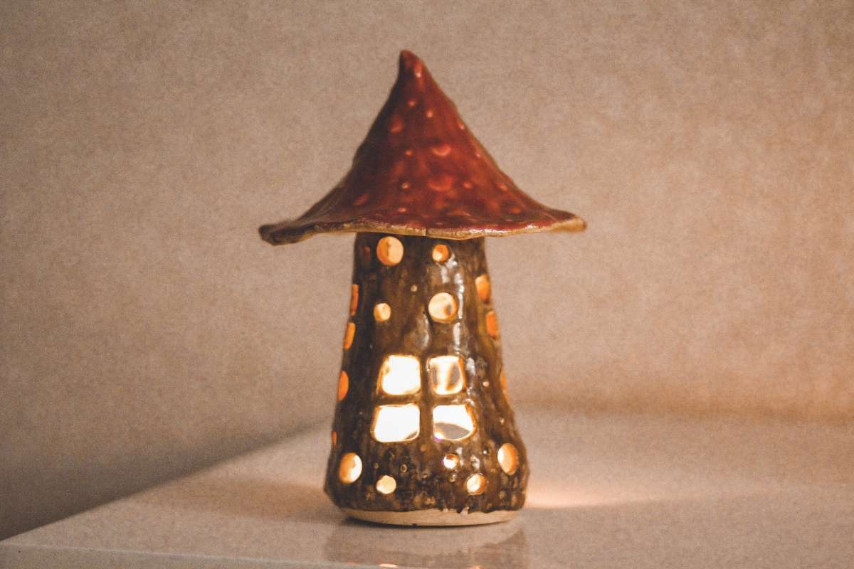 Подсвечник-гриб фото 3