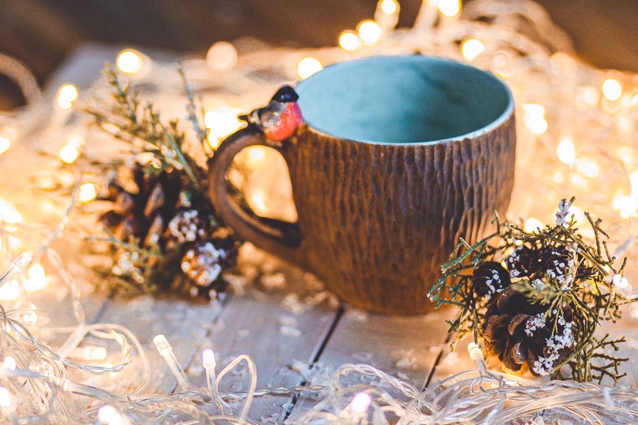 Кружка со снегирем фото 2