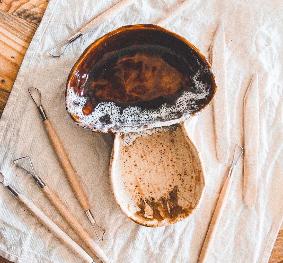 Тарелка-гриб фото 2