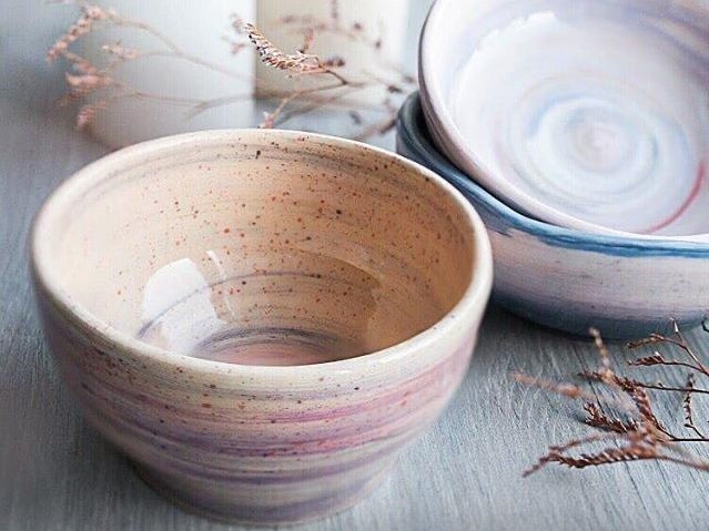 Миска с росписью фото 3