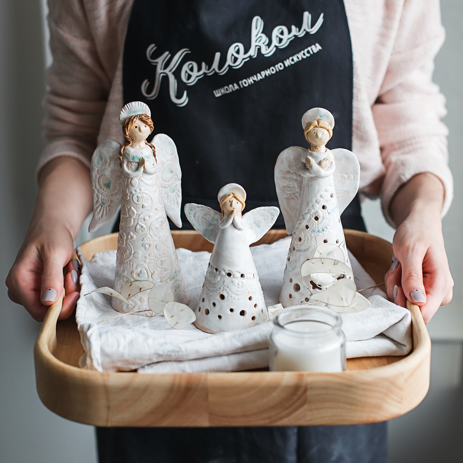 Подсвечник-ангел фото 3