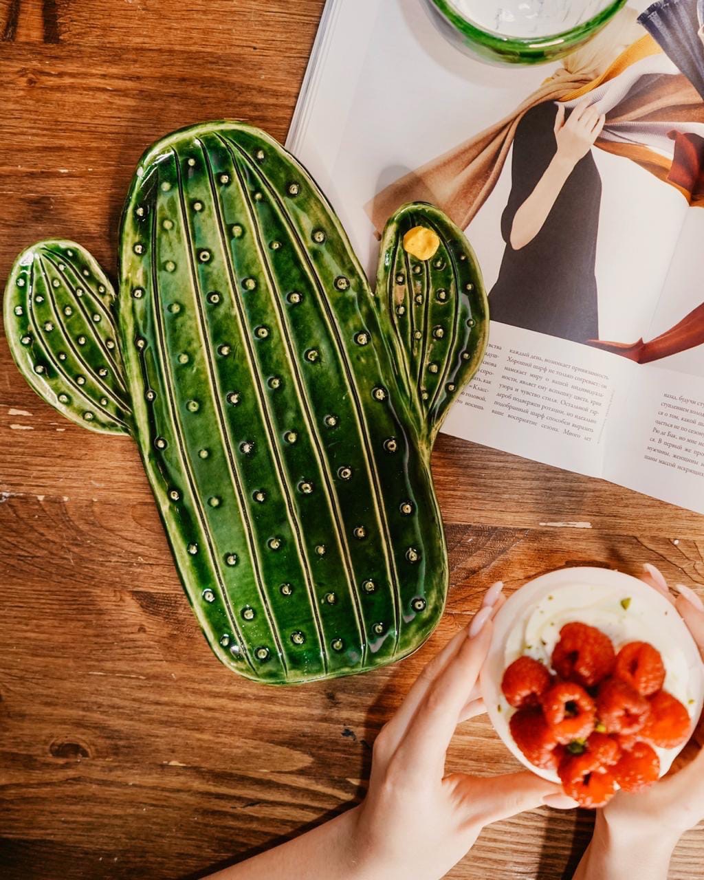 Блюдо-кактус фото 2