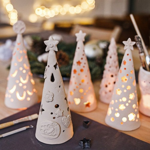 Новогодний подсвечник 14+ фото 5