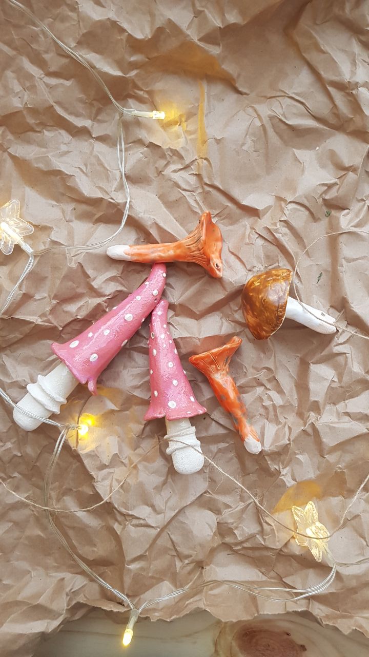 Гирлянда грибочки фото 2