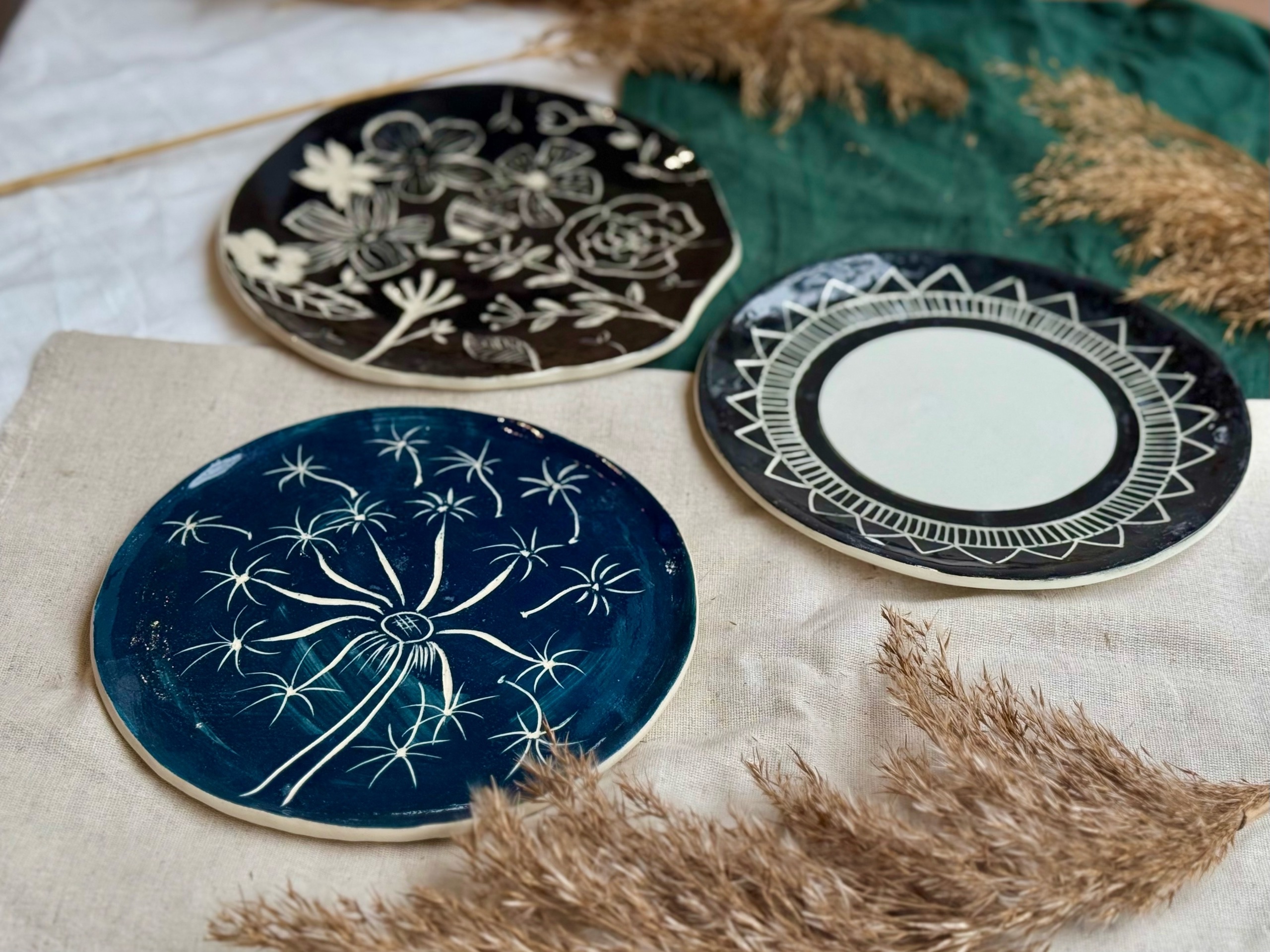 Тарелки Сграффито 16+ фото 1