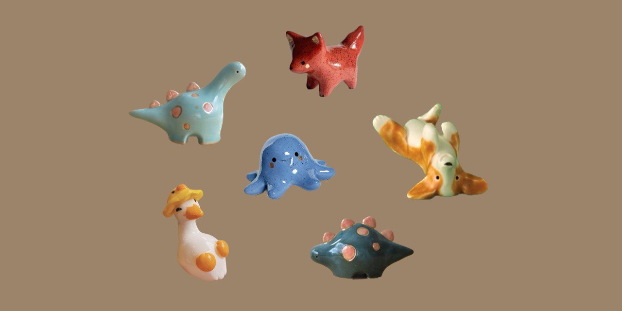 Миниатюры зверюшек, 2 шт (8+) фото 3