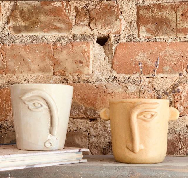 Кашпо Лицо на гончарном круге (14+) фото 2