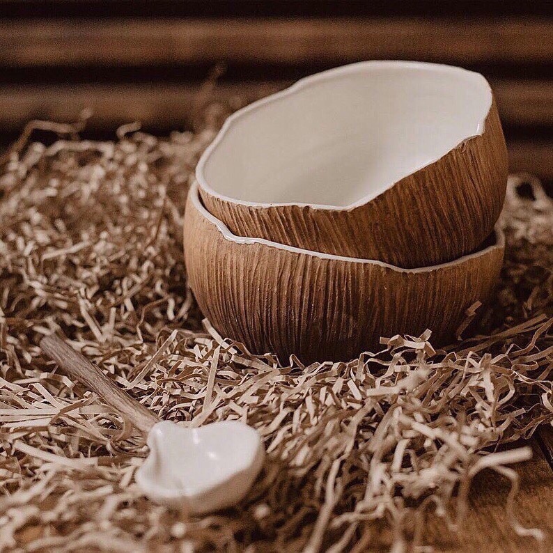 Миска кокос фото 5