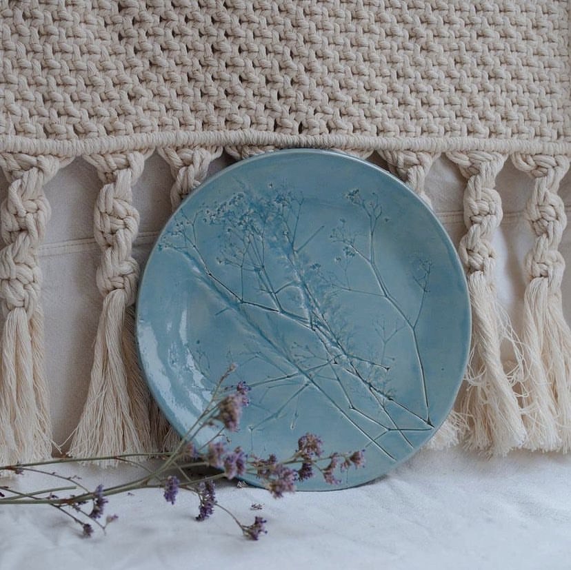 Тарелка с отпечатками, семейный фото 2