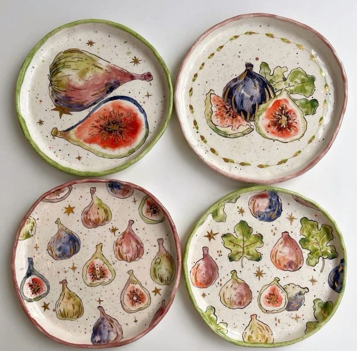 Надглазурная роспись тарелки фото 2