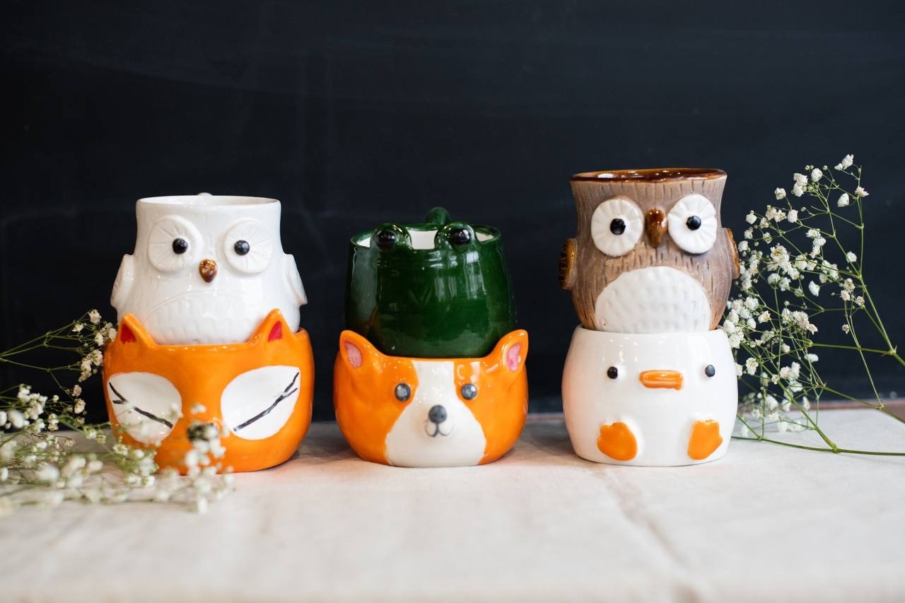 Детский МК Кружка зверушка 7-12 лет фото 3